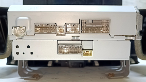 CD changer, radio, and tape deck for a 1913-17 Honda Accord with deflectors
