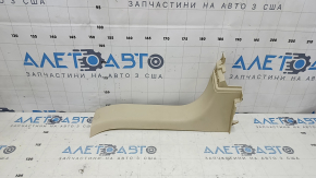 Right trunk opening trim for Lexus RX350 RX450h 10-15 beige, scratches