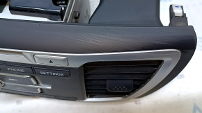 CD changer, radio, tape deck assembly for Honda Accord 13-17 with deflectors, scratched