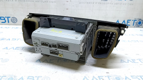 CD changer, radio, tape deck complete for Honda Accord 13-17 with deflectors, chrome trim