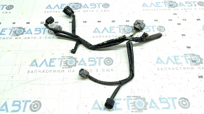Front left headlight wiring for Lexus RX350 RX450h 10-12 pre-restored, xenon, 6 connectors