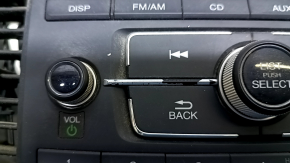 CD changer, radio, tape deck complete Honda Accord 13-17 with deflectors, peeling chrome, scratches