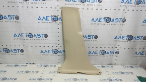 Lower left center pillar trim for Lexus RX350 RX450h 10-15 beige, scratches