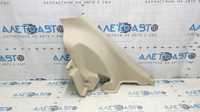 Lower left rear pillar trim for Lexus RX350 RX450h, 10-15 cm, beige, scratches