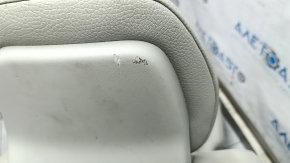 Left rear seat Volvo XC90 16-23, gray leather for 3 rows, dry-cleanable, scratches on the headrest