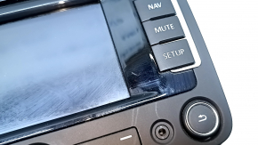 Monitor, display, navigation VW Beetle 12-19 scratches, missing button cover