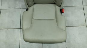 Volvo XC90 16-23 right rear seat, gray leather, 3 rows, dry clean, scratches