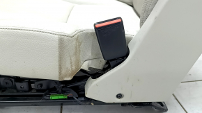 Volvo XC90 16-23 right rear seat, gray leather, 3 rows, dry clean, scratches