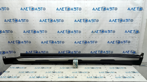 Left side sill for BMW X5 G05 19-23 with lighting and molding, X-Line, texture, scratches