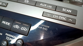Radio, Cassette Player, Climate Control, Panel Assembly Lexus RX350 RX450h 10-15 Type 2, Scratches