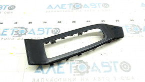 Front left power window control trim for Nissan Rogue 21-24 US built, black, scratches