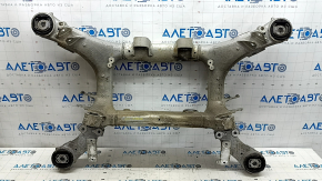 BMW X5 G05 19-24 rear subframe with microcracks and torn silent block
