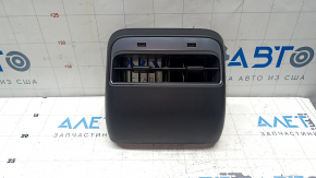 Tesla Model 3 18 Center Console Air Vent with Trim, Black, Scratched