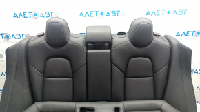 Tesla Model 3 18 rear seats, 2nd row, black leather, heated