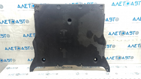 Tesla Model 3 18 front underbody protection - tears