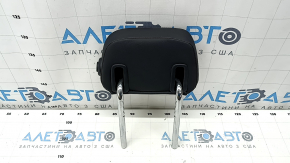 Rear left headrest, 2nd row, BMW X5 G05 19-23, black leather