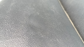Rear seat cushion, 2nd row, BMW X5 G05 19-22, black leather, needs cleaning, dents, no child seat cover