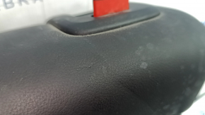 Rear seat backrest, 2nd row, right, BMW X5 G05 19-22, for 2 rows, black leather, needs cleaning, dents