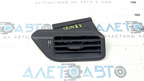 BMW X5 G05 19-24 right center pillar air duct deflector, black, broken mount