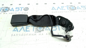 Rear left seat belt latch for Nissan Rogue 21-24 US built, black, with sensor
