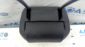 BMW X5 G05 19-23 passenger headrest, black leather, ready to clean