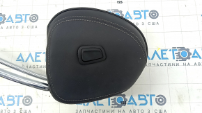 BMW X5 G05 19-23 passenger headrest, black leather, ready to clean