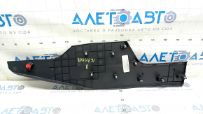 Nissan Rogue 21-24 black right side center console trim