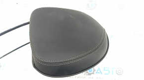 Driver's headrest for BMW X5 G05 19-23, black leather, ready to clean