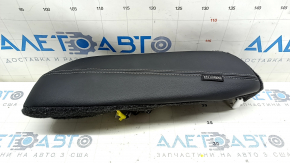 Nissan Rogue 21-24 leather rear left seat airbag, black