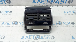 BMW X5 G05 19-24 center console air vent with trim, gloss black, 4-zone control, scratches