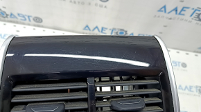 BMW X5 G05 19-24 center console air vent with trim, gloss black, 4-zone control, scratches