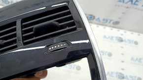 BMW X5 G05 19-24 center console air vent with trim, gloss black, 4-zone control, scratches