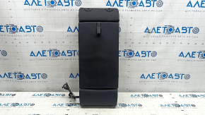 Rear seat backrest, 2nd row, center, BMW X5 G05 19-22, for 2 rows, black leather, needs cleaning, dents