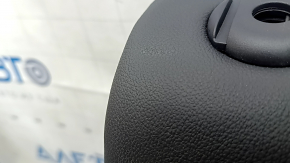 Rear seat backrest, 2nd row, center, BMW X5 G05 19-22, for 2 rows, black leather, needs cleaning, dents