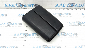 BMW X5 G05 19-22 black leather heated armrest, ready for cleaning