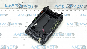 BMW X5 G05 19-22 black leather heated armrest, ready for cleaning