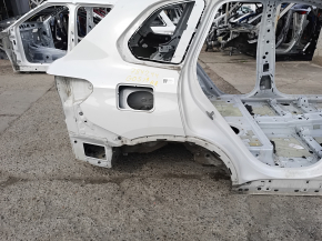 Quarter wing rear right BMW X5 G05 19-24 on the body, white, butt