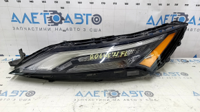 Left Nissan Rogue 21-24 halogen + LED turn signal DRL, built by us, broken mount, sand, minor scratches