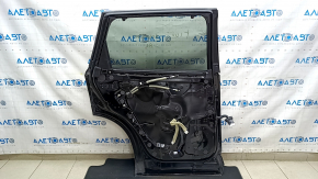 Rear left door assembly for Nissan Rogue 21-24 S, SV black KH3