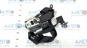 Driver's seat belt BMW X5 G05 19-24 black, for cleaning