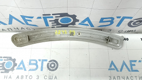 The right front bumper reflector of the BMW X5 G05 19-24 is melted and bent.