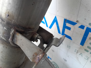 Exhaust pipe with barrel BMW X5 G05 19-23 3.0T with valve, rusty