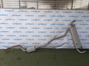 Exhaust pipe with barrel BMW X5 G05 19-23 3.0T with valve, rusty