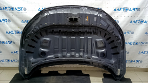 Nissan Rogue 21-24 black KH3 aluminum hood