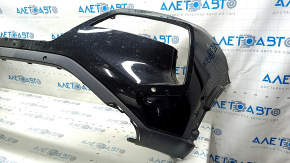 Front bare bumper for Nissan Rogue 21-23, for 6 parking sensors, US built, black, scratches, non-standard holes