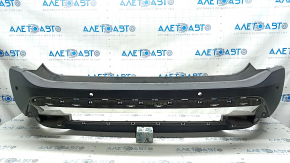 2021-23 Nissan Rogue rear bumper, bare, with parking sensors, US-built, structure, scratches