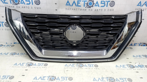Nissan Rogue 21-23 grille, US-built, sand-finished, with bumpers