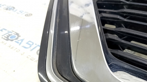 Nissan Rogue 21-23 grille, US-built, sand-finished, with bumpers