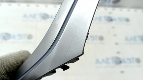 BMW X5 G05 19-23 Fineline Stripe wood trim molding, rear right door, backlit, scratches