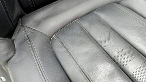 BMW X5 G05 19-22 driver's seat upholstery, black leather, heated, Sport, dry-cleanable, trimmed, scratches
